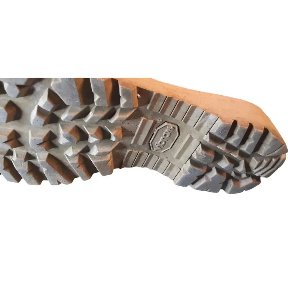 Wellco Desert Tan Military Hot Weather Combat Boots With Vibram‎ Sole 5 1/2 XL